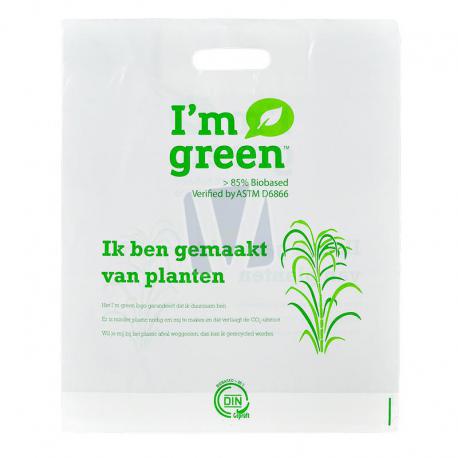 Biobased plastic draagtassen gebruik: Biobased plastic draagtassen