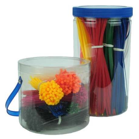 Gekleurde kabelbinders gebruik: Gekleurde kabelbinders